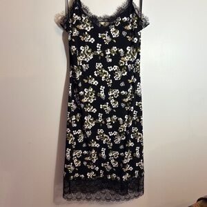 MICHAEL Michael Kors Y2K floral lace midi dress